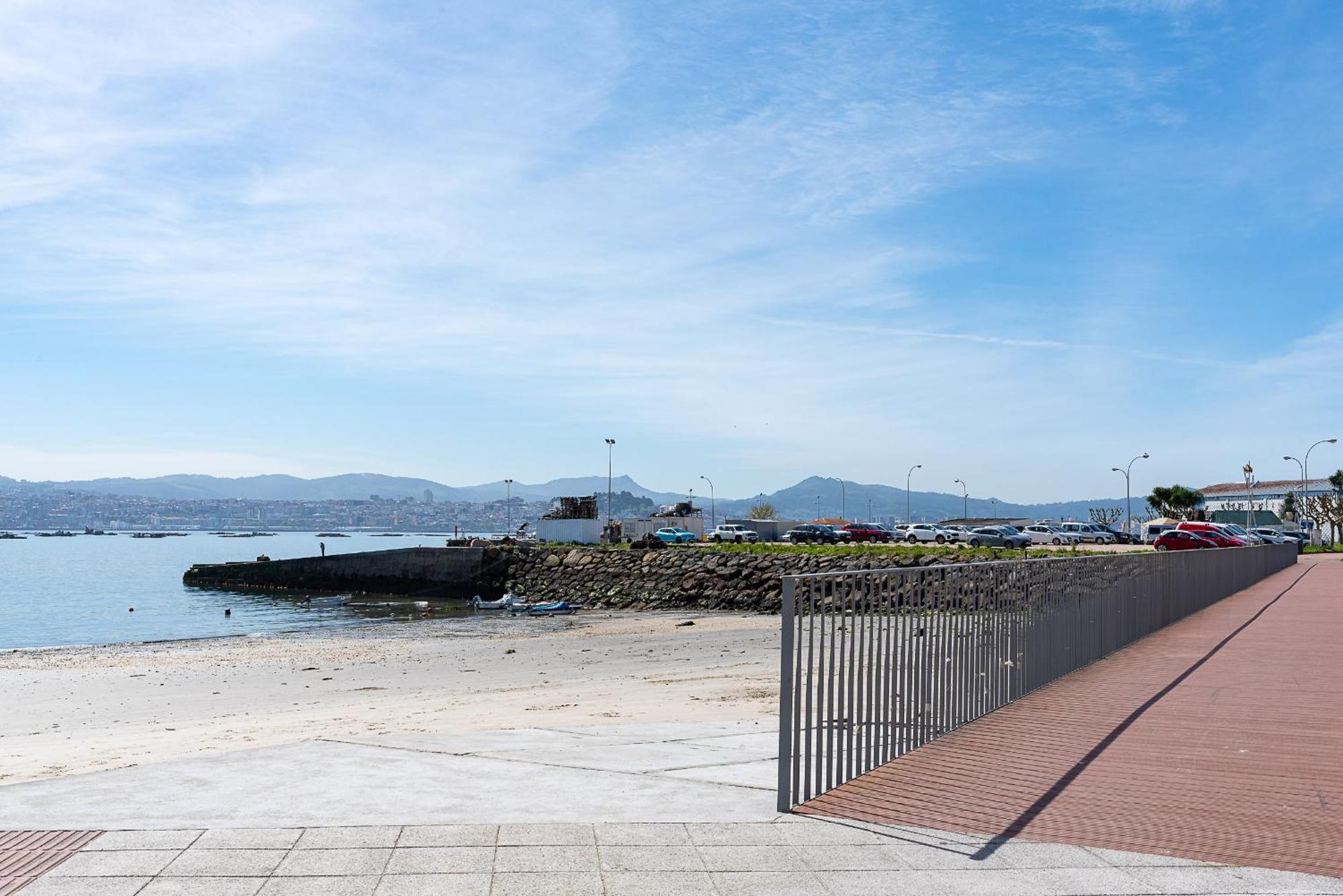 Apartamento Espacioso Cerca De La Playa Con Aire Acondicionado Apartment Moaña Exterior foto