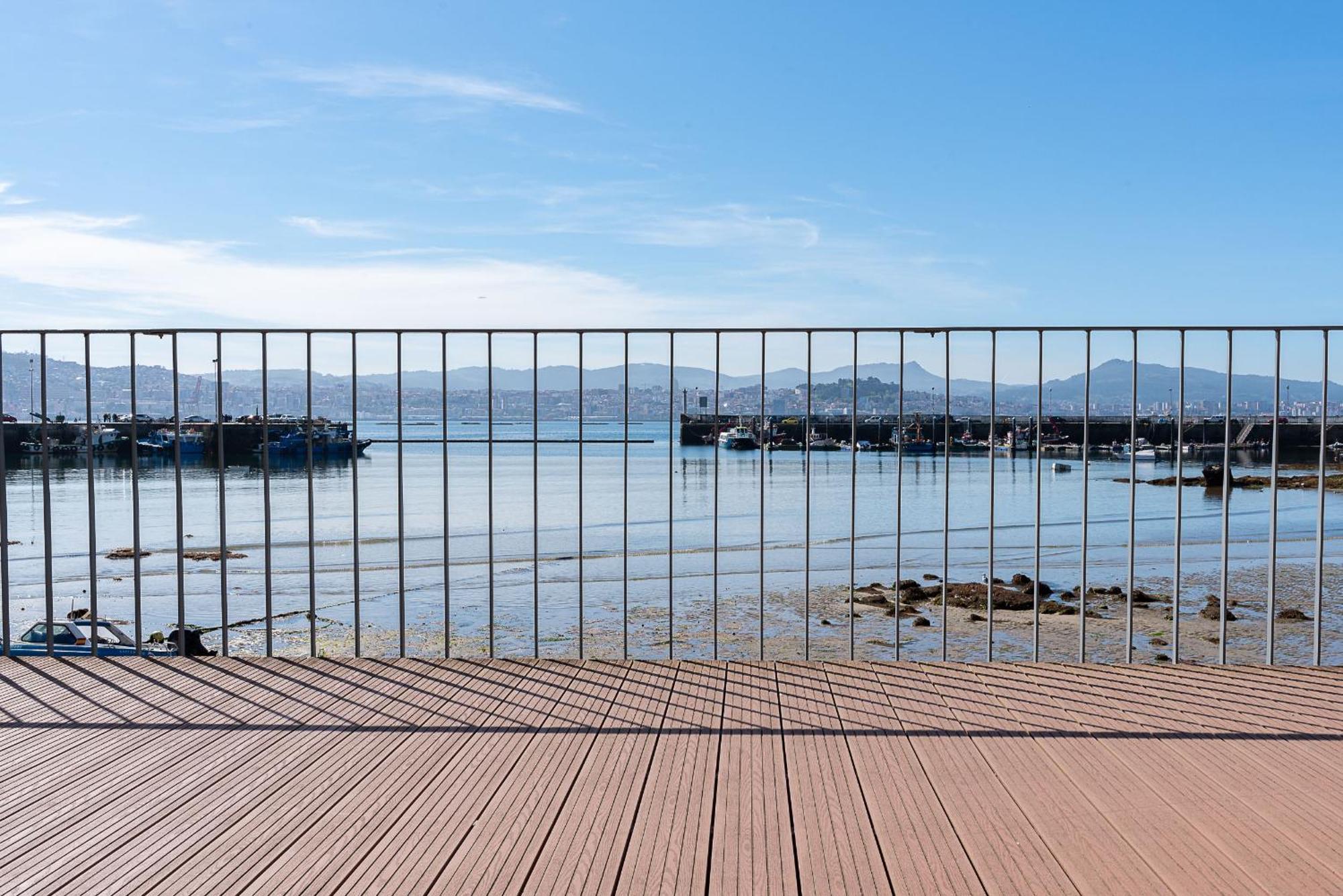 Apartamento Espacioso Cerca De La Playa Con Aire Acondicionado Apartment Moaña Exterior foto