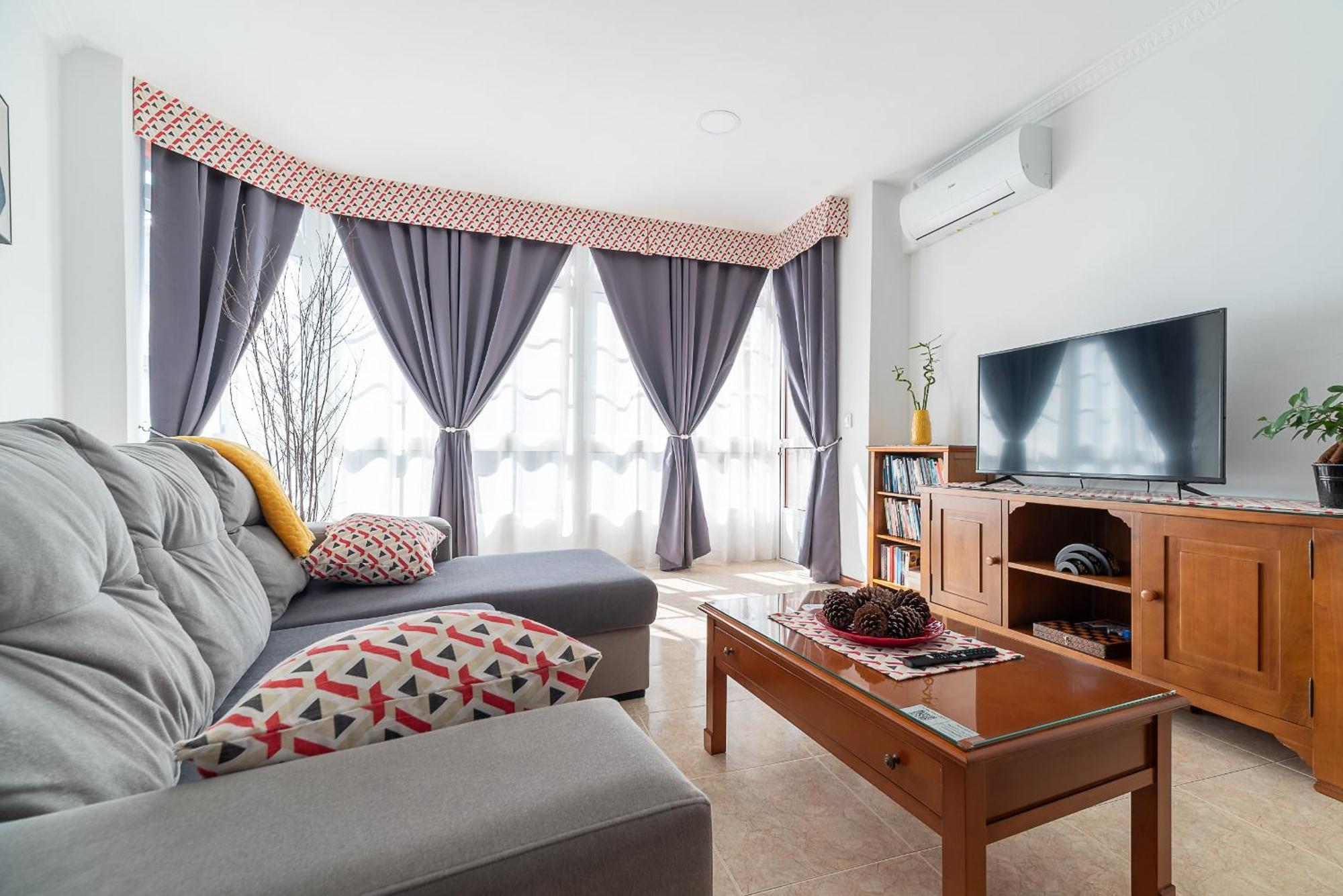 Apartamento Espacioso Cerca De La Playa Con Aire Acondicionado Apartment Moaña Exterior foto