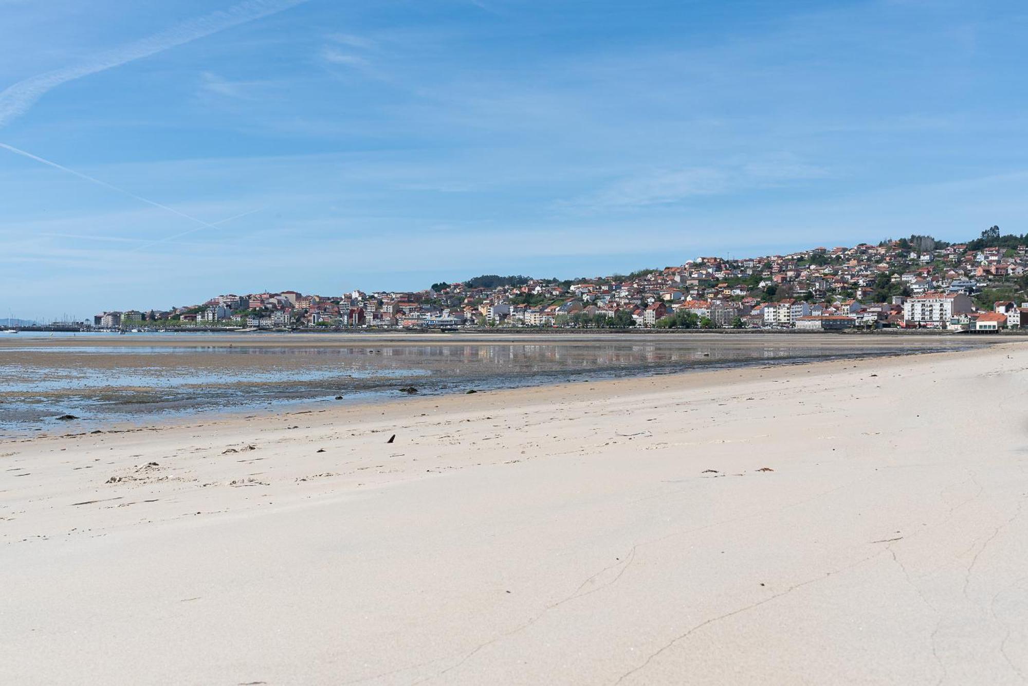 Apartamento Espacioso Cerca De La Playa Con Aire Acondicionado Apartment Moaña Exterior foto